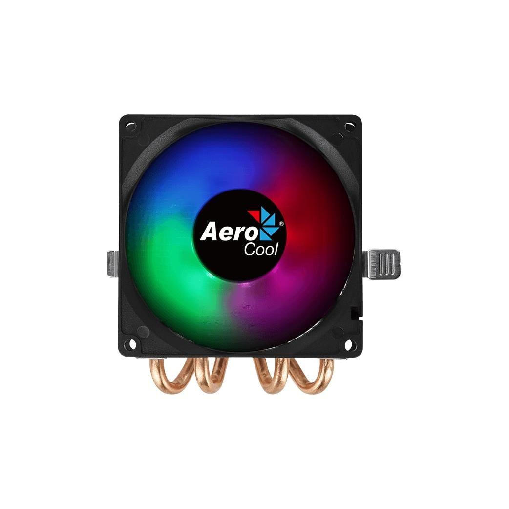 Refroidisseur de processeur aerocool air frost 4 9 cm noir