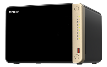 QNAP | 6-Bay desktop NAS | TS-664-8G | Intel Celeron | N5095 4-core | Processor frequency 2.9 GHz | 8 GB | DDR4