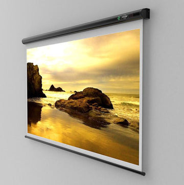 Écran de projection sopar manuel format 1:1 montage mural  plafond 155 x 155 cm  sp2150sl