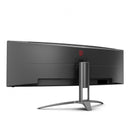 LCD Monitor|AOC|AG493UCX2|48.8"|Gaming/Curved|Panel VA|5120x1440|32:9|165Hz|Matte|4 ms|Speakers|Swivel|Height adjustable|Tilt|Colour Black|AG493UCX2-9