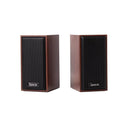 BOXE SPACER 2.0, RMS : 6 W (2 x 3 W), contrôle du volume, alimentation USB, bois, « SPSK-201-WD » (timbre vert 0,8 lei)