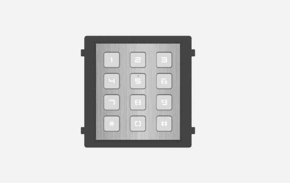 MODUL TASTATURA VIDEOINTERFON, "DS-KD-KP/S" (timbru verde 0.18 lei)