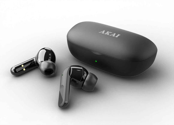 Casque sans fil Akai BTJE-J20ANC, noir « BTE-J20ANC » (timbre vert 0,8 lei)