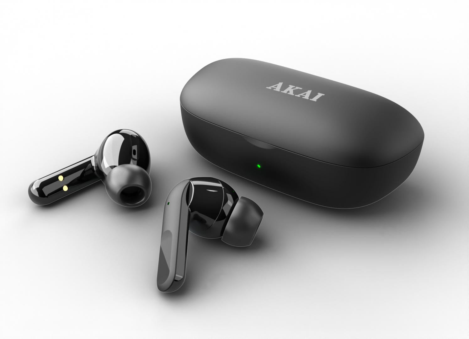 Casque sans fil Akai BTJE-J20ANC, noir « BTE-J20ANC » (timbre vert 0,8 lei)