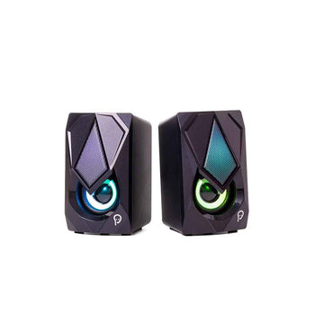BOXE SPACER Gaming 2.0, RMS : 6 W (2 x 3 W), contrôle du volume, 2 x LED, alimentation USB, noir, « SPB-STORM » (timbru verde 2,00 lei)