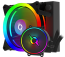 Refroidisseur de processeur aquarius 120 aio noir argb