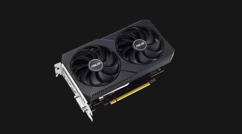 ASUS Dual -RTX3050-O8G-V2 NVIDIA GeForce RTX 3050 8 Go GDDR6