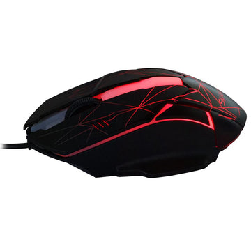 Kit gaming spacer usb clavier rgb arc-en-ciel + souris optique 7 couleurs noir  sp-gk-01  timbre vert 08 lb