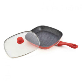 GRILLE ALUMINIUM PANNEAU + TÊTE 28x4CM, ORANGE GRIS