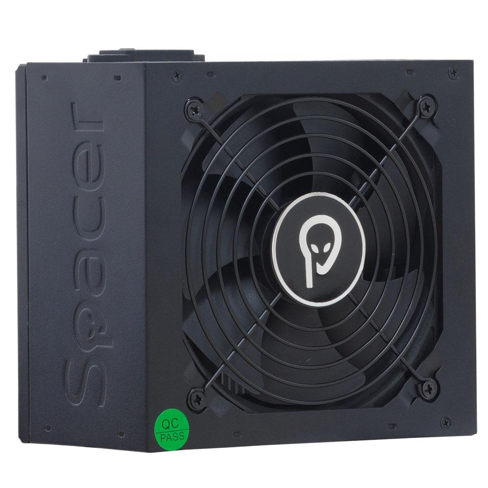 Sursa spacer true power tp500 500 w pour pc gaming 500 w pfc actif ventilateur 120 mm carte mère 20+4 x 1 processeur 4+4 x 1 pci-e 6+2 x 2 sata x 5 boîte de vente au détail  spps-tp-500  timbre vert 2 lei