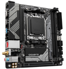 Gigabyte | A620I AX 1.0 | Processor family AMD | Processor socket AM5 | DDR5 DIMM | Supported hard disk drive interfaces SATA, M.2 | Number of SATA connectors 2-1