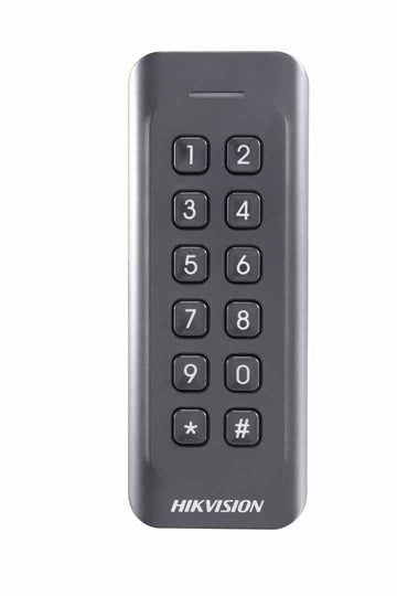 CITITOR card HIKVISION, EM, Wiegand, W27/W35, cu tastatura "DS-K1802EK" (timbru verde 0.18 lei)