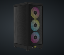 CR iCUE 2000D AIRFLOW RGB MINI-ITX BK - 0