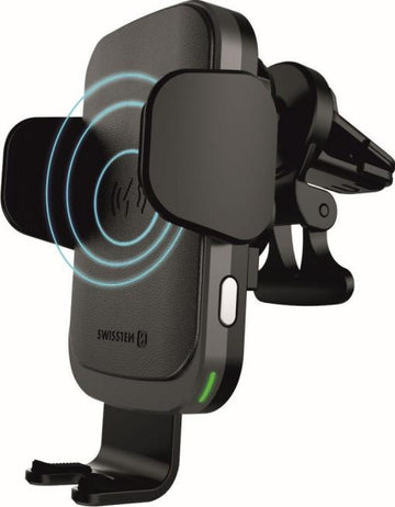 Swissten smart držák do ventilace auta s bezdrátovým nabíjením 15ws-grip w2-av5