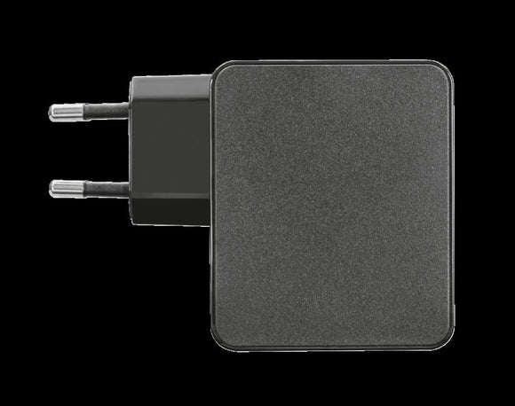 Bloc d'alimentation notebook trust maxo 61 w usb-c pour apple macbook  23418  timbre vert 080 lei