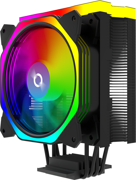 Refroidisseur de processeur uranus noir argb pwm