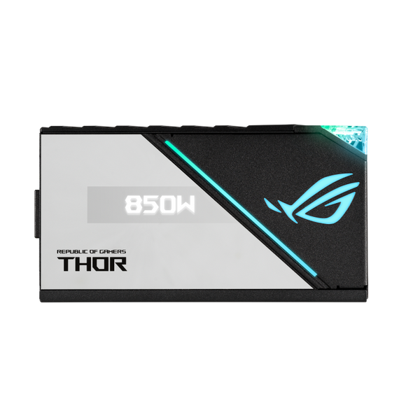 Bloc d'alimentation ASUS ROG THOR 850W PLATINUM II « ROG-THOR-850P2 » (tampon vert 2 lei)