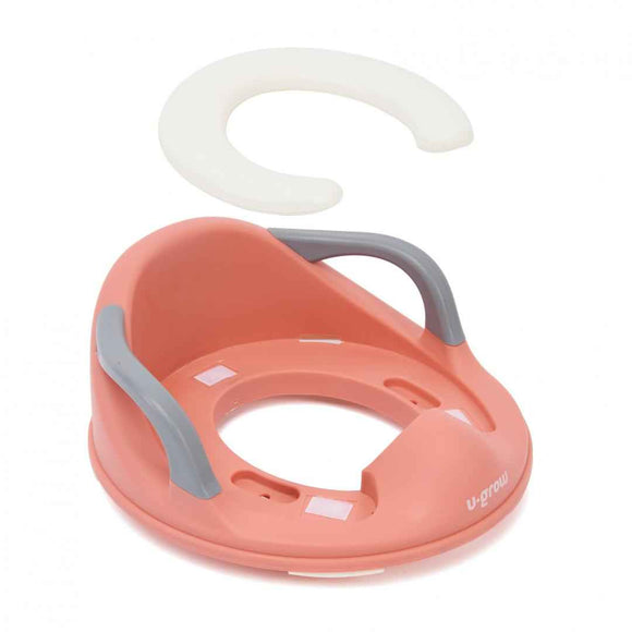 Réducteur de toilettes rose, U-Grow