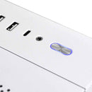 Lian Li O11 Dynamic Mini Snow Edition, mi-tour, verre trempé - Blanc