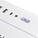 Lian Li O11 Dynamic Mini Snow Edition, mi-tour, verre trempé - Blanc