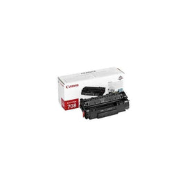 Toner noir d'origine Canon, CRG-708, pour LBP-3300|LBP-3360, 2,5 K, (tampon vert 1,2 lei), « CR0266B002AA »