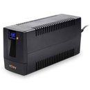 UPS Njoy "HORUS", Line int., mini Tower, AVR, Schuko x 2, display LCD, back-up 1 - 10 min. "PWUP-LI080H1-AZ01B" (timbru verde 11 lei)