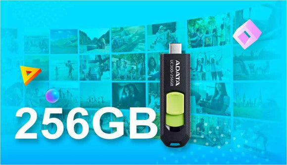 Pendrive UC300 256GB USB3.2-C Gen1 czarny