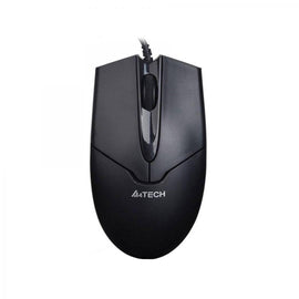 MOUSE A4tech, PC sau NB, cu fir, USB, optic, 1000 dpi, butoane/scroll 3/1, , negru, "OP-550NU-1" (timbru verde 0.18 lei)