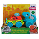 Coffret de voitures TOMY avec dinosaures Chase & Roll Raptors, E73251