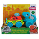 Coffret de voitures TOMY avec dinosaures Chase & Roll Raptors, E73251