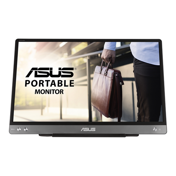 ASUS MB14AC computer monitor 35.6 cm (14") 1920 x 1080 pixels Full HD Grey
