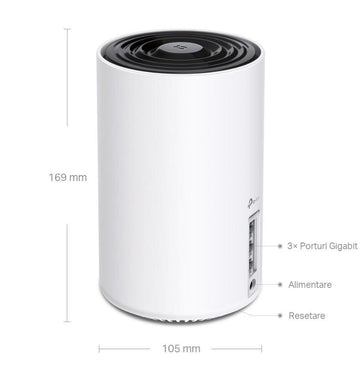 TP-Link AXE5400 Tri-Band Mesh Wi-Fi 6E System, 2-Pack - 0