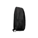 SAC À DOS SPACER, pour ordinateur portable de max. 15,6", 1 compartiment, poche avant, 2 poches latérales, imperméable, nylon, noir, « Buddy », « SPB18906 » (EAN : 5949046601084 ; « ACC-SPC0205001 » - 623019)