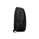 SAC À DOS SPACER, pour ordinateur portable de max. 15,6", 1 compartiment, poche avant, 2 poches latérales, imperméable, nylon, noir, « Buddy », « SPB18906 » (EAN : 5949046601084 ; « ACC-SPC0205001 » - 623019)