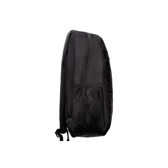 SAC À DOS SPACER, pour ordinateur portable de max. 15,6", 1 compartiment, poche avant, 2 poches latérales, imperméable, nylon, noir, « Buddy », « SPB18906 » (EAN : 5949046601084 ; « ACC-SPC0205001 » - 623019)