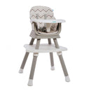 Chaise d'alimentation multicolore grise UGSH-015GREY