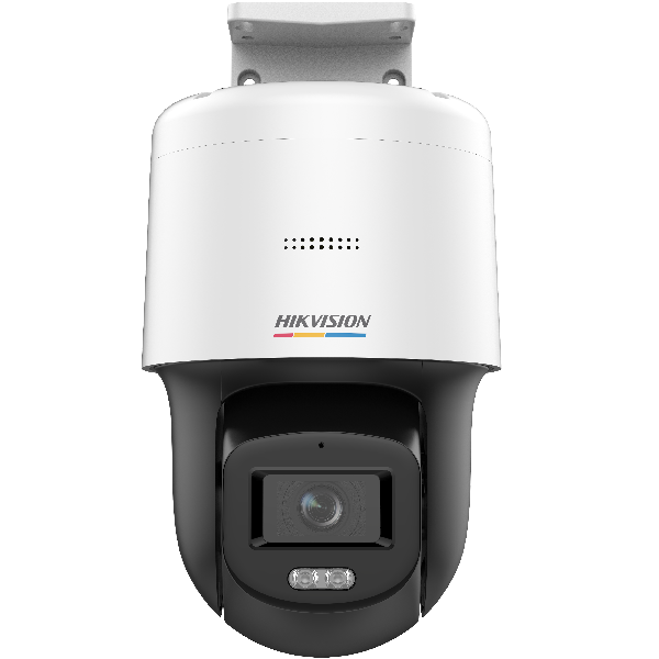 Caméra IP Hikvision, mini-dôme intérieur/extérieur, portée IR 30 m, objectif fixe 2,8 mm, 2 Mpx, emplacement pour carte SD, modèle « DS-2DE2C200SCG-EF0 » (verre vert 0,8 l)