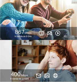 Bezvadu USB adapteris TP-Link Archer T3U Nano