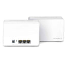 Wireless Router|MERCUSYS|Wireless Router|2-pack|3000 Mbps|Mesh|3x10/100/1000M|HALOH80X(2-PACK)