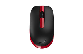 MOUSE Genius, "NX-7007", PC sau NB, wireless, 2.4GHz, optic, 1200 dpi, butoane/scroll 3/1, , rosu, "31030026404" (timbru verde 0.18 lei)