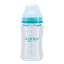Biberon de sticla180 ml+2 tetine, U-Grow