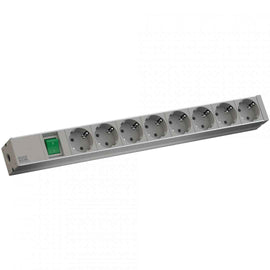 BM IT PDU power strip 8x sockets 1x swit