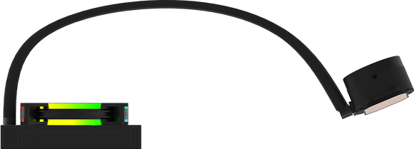 Refroidisseur de processeur Aquarius 120 AIO Noir ARGB