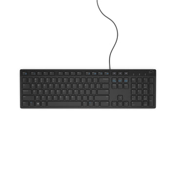 Clavier Dell, « KB216 », filaire, 104 touches standard (104-108 touches), USB, noir, « 580-ADHH-05 » (timbre vert 0,8 lei)