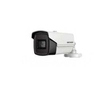 CAMERA supraveghere HIKVISION bullet, pt. exterior, dist. IR 80 m, lentila fixa 3.6 mm, 5 Mpx, cu fir, carcasa metal, "DS-2CE16H8T-IT5F36" (timbru verde 0.8 lei)