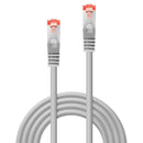 Cablu Lindy 1m Cat.6 S/FTP Network, Grey-1