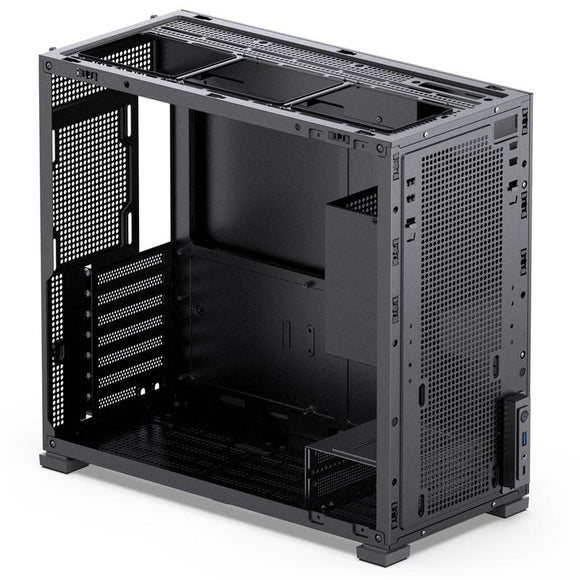 Boîtier Jonsbo D41 MESH ATX, verre trempé - noir