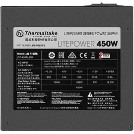 Thermaltake Litepower G2 power supply unit 450 W ATX Black
