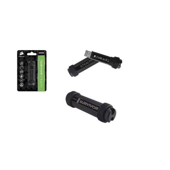 Corsair flash survivor stealth 64 go usb 3.0