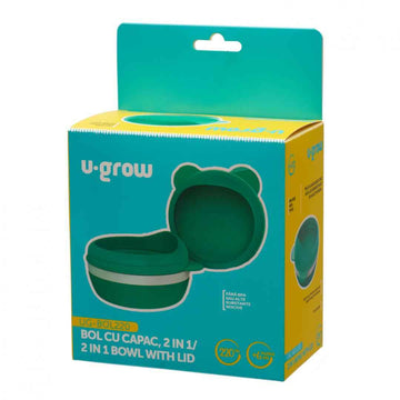 Bol cu capac, 2 in 1, 220 ml, U-Grow